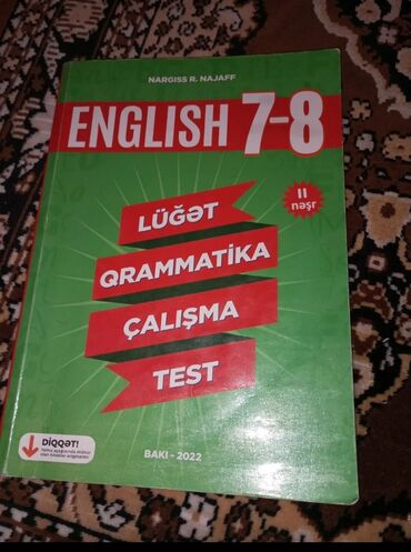 Testlər: İngilis dili Testlər 7-ci sinif, 2-ci hissə, 2023 il