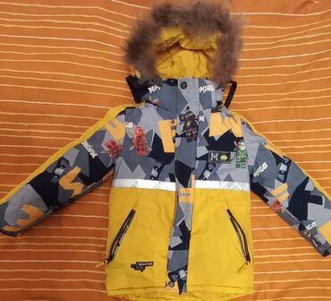 купить куртку детскую на мальчика: Детская термо‑куртка, размер.(5-6 лет) В идеальном состоянии!!! -