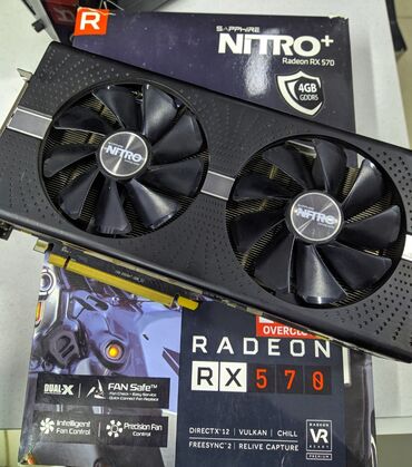 термо колготки бишкек in Кыргызстан | СУМКИ: Продаю видеокарту SAPPHIRE NiTRO PLUS Rx 570 4gb в идеальном