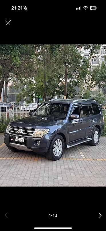 step wgn: Mitsubishi Pajero: 2007 г., Автомат, Дизель, Внедорожник — 1