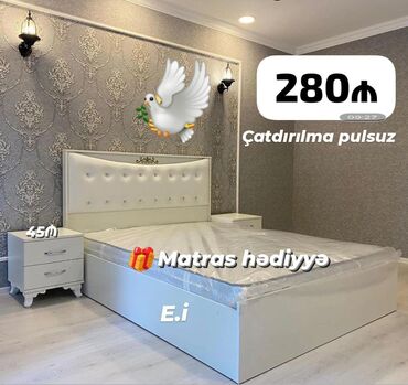 Divan və masa dəstləri: Çarpayı yeni iki nəfərlik taxt