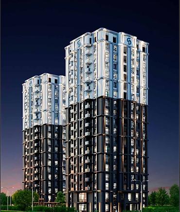 2 комнаты, 89 м², Асанбай мкр Элитка, 10 этаж, ПСО (под самоотделку)