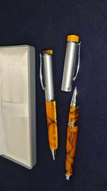 Ostalo: Luxor poklon set pisaćih instrumenata dal su od sedefa ili cilibara — 14