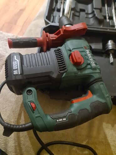 Električne bušilice: PARKSIDE PBH 1500 F6 – električni čekić bušilica 1500 W - Snažan — 1