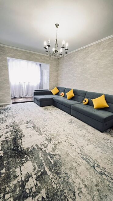 долгосрочная квартира в джалалабаде: 1 комната, 48 м², 106 серия улучшенная, 4 этаж, Евроремонт