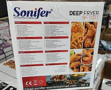 fritozlar: Fri kartof aparati Sonifer 4 litr tutumlu 130-190 derece temperaturda — 6