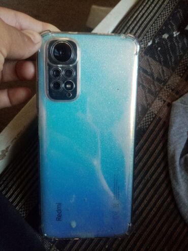 телефон т9: Xiaomi, Redmi Note 11, Б/у, 128 ГБ, цвет - Голубой, 2 SIM
