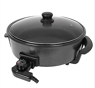 slika koja greje: 01. Pica pekač FISHER Germany sa keramičkom podlogom, prečnika 36 cm — 1