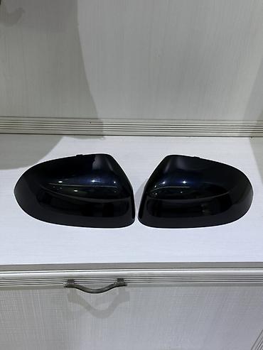black: Декоративные накладки На зеркала, Пластик, BMW, 2019 г., Б/у, Бесплатная доставка, Платная доставка, Самовывоз — 1