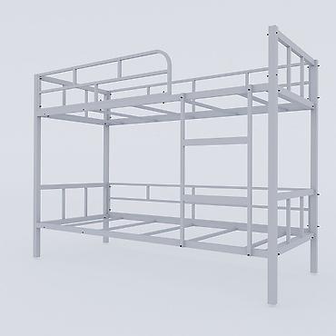 Детские односпальные кровати: Детская односпальная кровать, Новый, Для девочки, Для мальчика, С бортиком, Металл, Самовывоз, Платная доставка — 3