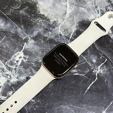 Apple Watch: Apple Watch 10 46 mm GOLD Аккумулятор 100% родной Часы не — 9