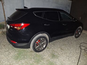 заводские тонированные стекла: Hyundai Santa Fe (qara rəng, 5 qapılı krossover/SUV) Xüsusiyyətlər: -