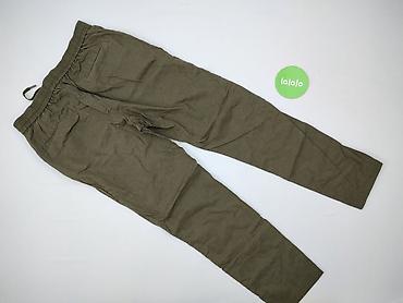 carters 104: Męskie spodnie lniane z troczkiem – denim co. - Rozmiar: M - Kolor — 3