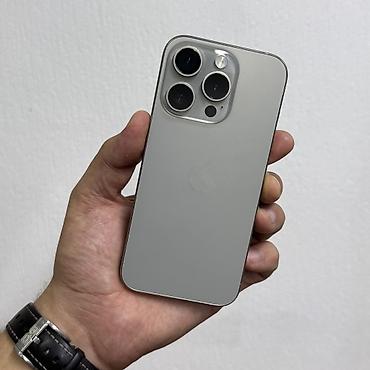 iphone 256: IPhone 15 Pro, Б/у, 512 ГБ, Natural Titanium, Защитное стекло, Чехол, 88 % — 1