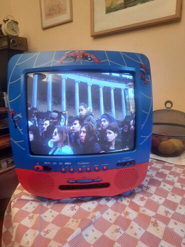 Televizori: Mali televizor,Lexibook tv sa dvd pleyer-om - Spider man Pozeljno — 25