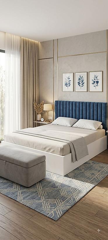 puff baku: Yeni, İkinəfərlik çarpayı, Bazalı, Matras ilə, Siyirməsiz, Azərbaycan — 2