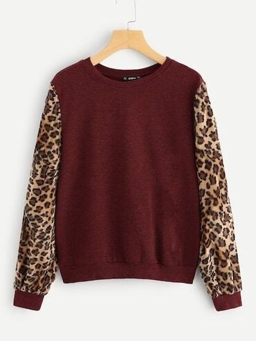 bordo cipele: 4XL (EU 48), Likra, Leopard, krokodil, zebra, bоја - Bordo