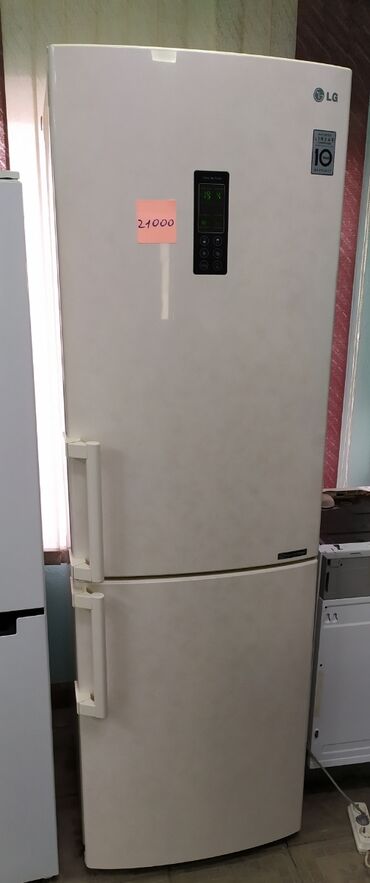 уплотнитель для холодильника: Холодильник LG, Б/у, Двухкамерный, No frost, 60 * 190 * 60