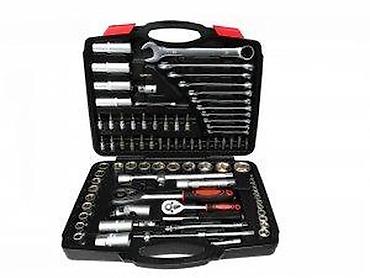 Setovi ručnog alata: Komplet alata u koferu – bogat set nasadnih gedora, bitova i ključeva — 7