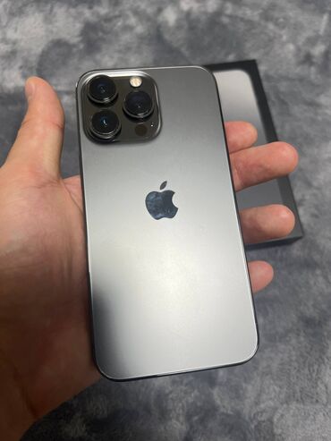 мониторы msi: IPhone 13 Pro, Колдонулган, 128 ГБ, Black Titanium, Заряддоочу түзүлүш, Каптама, Куту, 89 %