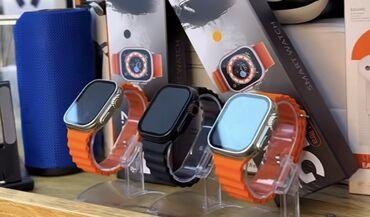 ремешок для apple watch: Продаются watch часы х8ultra . Ремешок оранжевый