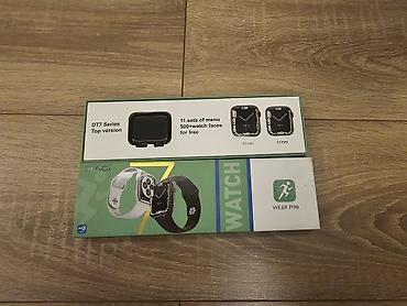 smart saat dt7: İşlənmiş, Smart saat, Sensor ekran, rəng - Qara — 3