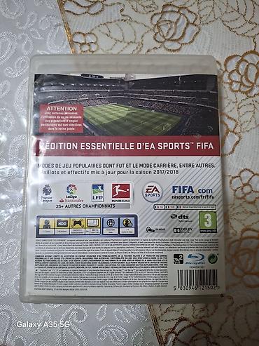 j6 2017: Məhsul: PS3 oyunu – EA Sports FIFA 18 (Édition Essentielle), Blu‑ray — 2