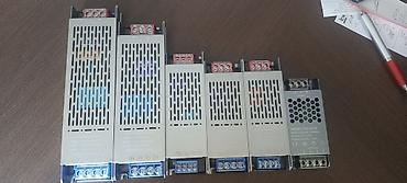 220 v 12 v dönüştürücü: LED lent və digər 12V qurğular üçün şəbəkə adapterləri (switching — 1