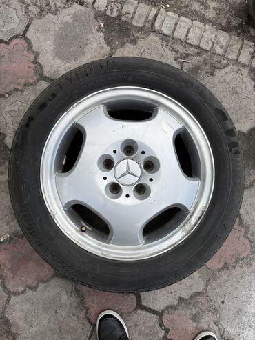 вадавоз машина: Дөңгөлөктөр монтажда 215 / 55 / R 16, All-season, Колдонулган, Комплект, Жеңил унаалар, тешиктери - 5