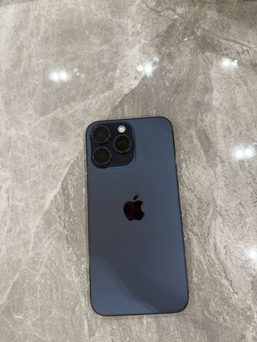 дополнительный экран для ноутбука: IPhone 15 Pro Max, Колдонулган, 512 ГБ, Blue Titanium, 85 %