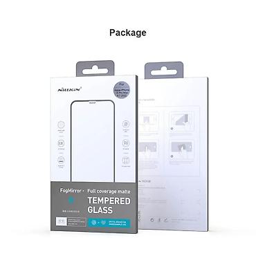 Zaštitne folije i stakla za telefone: Zastitno staklo Nillkin Fog Mirror za iPhone 14 Pro Max 6.7 crni — 12