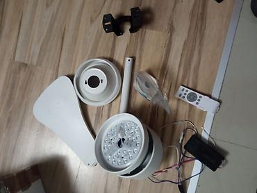 aparat za giros: Plafonski ventilator sa LED rasvetom i daljinskim upravljačem - — 3