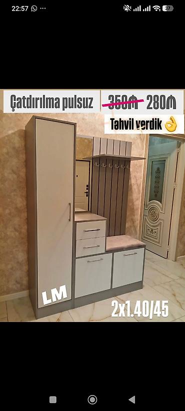 *Çatdırılma+quraşdırılma xidməti şəhər daxili pulsuz* 📌 *Dəhliz