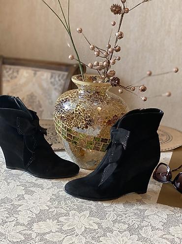 Ботинки и ботильоны: Обувь ! Кожа натуральная . Турция . 39-40 размер — 9