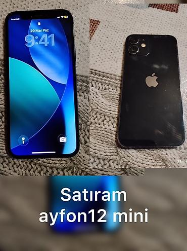iphone 12 mini ekran: IPhone 12 mini, Qara — 1