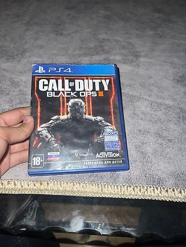 black ops 7: PS4 üçün **Call of Duty: Black Ops III** oyun diski. Komplektə: - — 3