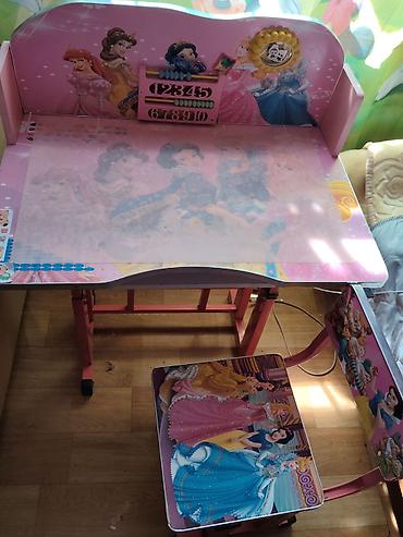 study table: Детский комплект для занятий и творчества с принцессами Disney - — 2