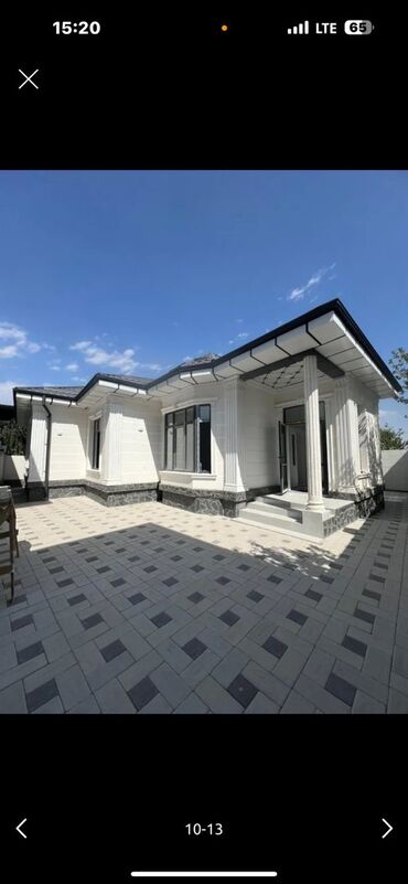 срочно продаю пол дома бишкек: Дом, 145 м², 5 комнат, Агентство недвижимости, Дизайнерский ремонт