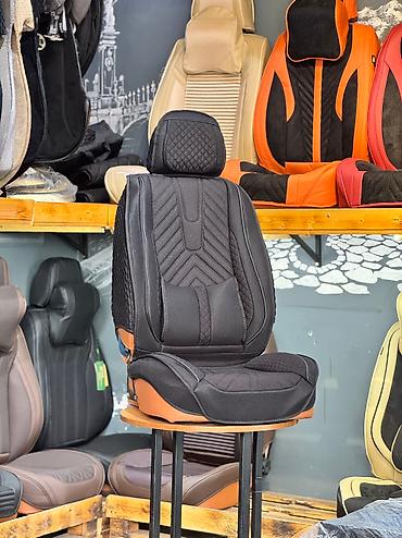 Чехлы и накидки на сиденья: Чехлы Тканевые, С подушкой, цвет - Шампань, Новый, Бесплатная доставка, Платная доставка, Самовывоз — 5