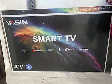 google: Smart TV YASIN 43" - Диагональ: 43" - Smart TV: Wi‑Fi, доступ к — 2