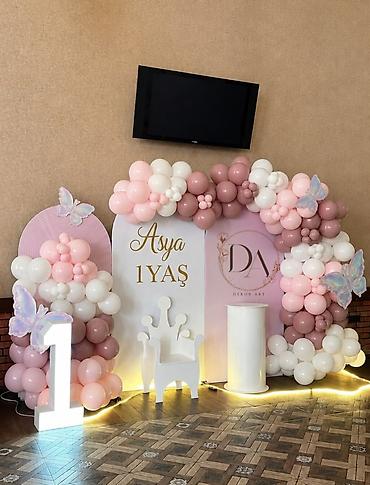 evde ad gunu bezekleri: Uşaq doğum günü dekorasiyası xidməti - Mövzular: peri nağılı, “Boss — 1
