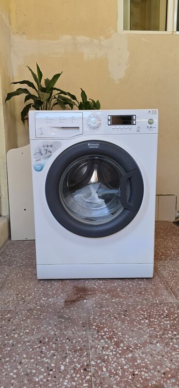 mawin maqnitafonu: Стиральная машина Hotpoint Ariston, 7 кг, Б/у, Автомат