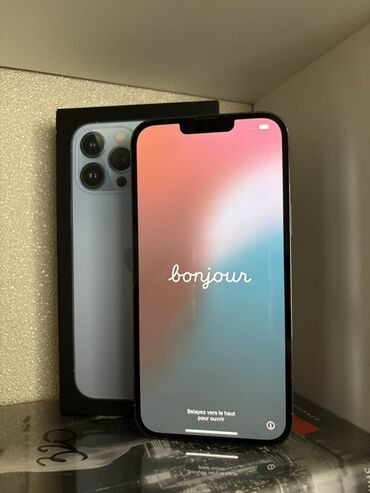 Apple iPhone: IPhone 13 Pro Max, Sierra Blue, Коробка