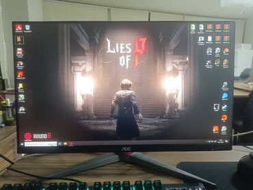 monitor dell: AOC 24G2 24inch 144hz 1ms monitor. IPS paneldir, görüntü keyfiyyəti