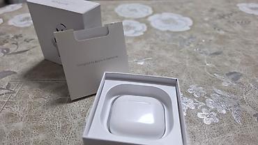 paltar yuyan maşın ikinci əl: İşlənmiş Simsiz (Bluetooth) Qulaqcıqlar, Apple, rəng - Ağ — 3