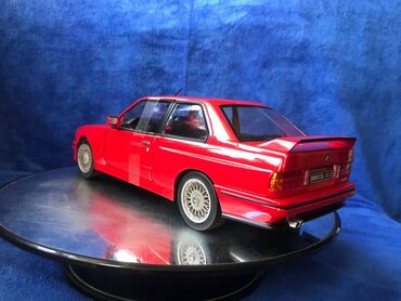 Avtomobil modelləri: Коллекционная модель BMW M3 E30 Coupe red 1990 SOLIDO Art : S1801502 — 20
