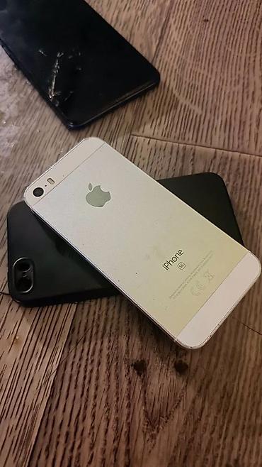 IPhone SE, Колдонулган, 32 ГБ, Күмүш, Каптама, 100 % — 1