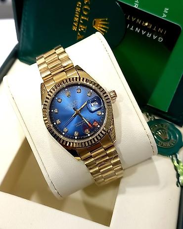 original saatlar: Yeni, Qol saatı, Rolex, rəng - Qızılı — 7