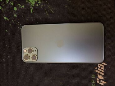 айфон 17 про макс: IPhone 11 Pro Max, 64 GB, Space Gray, Zəmanət, Simsiz şarj, Face ID