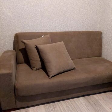 divan dəri: Угловой диван, Б/у, Раскладной, С подъемным механизмом, Кожа, Нет доставки
